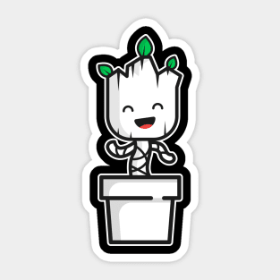 Baby Groot Dance Sticker